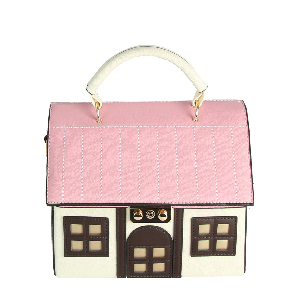 EWB106 BG Doll House Satchel Crossbody Bag