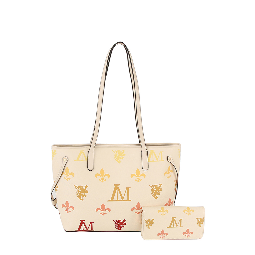 LMP008-Z-1W BG LM Monogram 2-in-1 Shopper Set