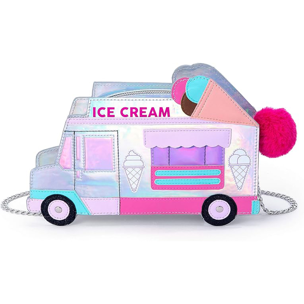 EWB091 MT Unique Ice Cream Truck Shaped Design Crossbody Bag