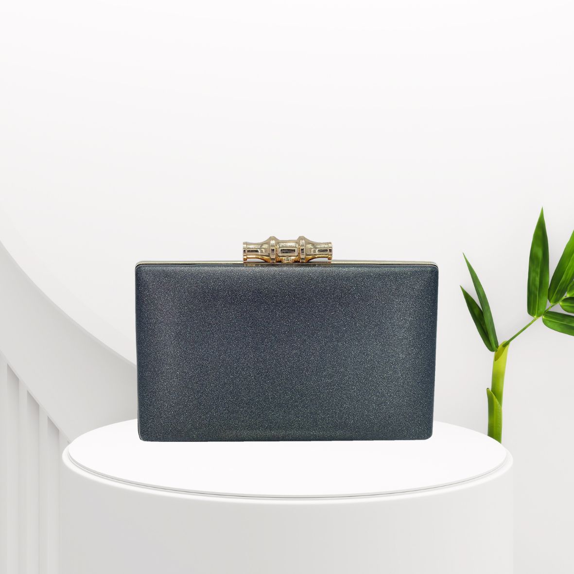 LA3392-BLACK Evening Bag